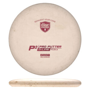 Disc golf - D-Line P2 flex2, White, 174g