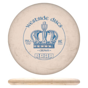 Disc golf - BT medium Crown, White, 176g