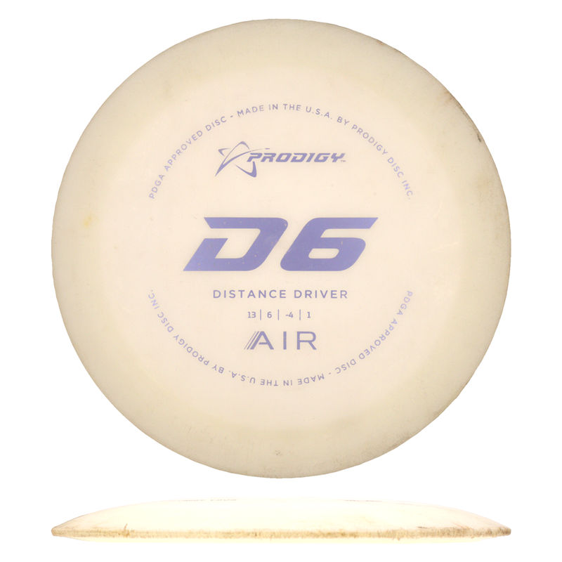 Disc golf - AIR D6, White, 158g