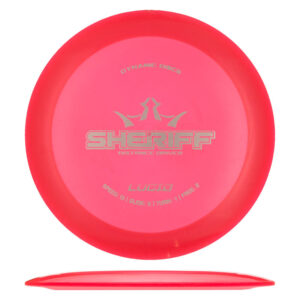 Disc golf - Lucid Sheriff, Red, 173g